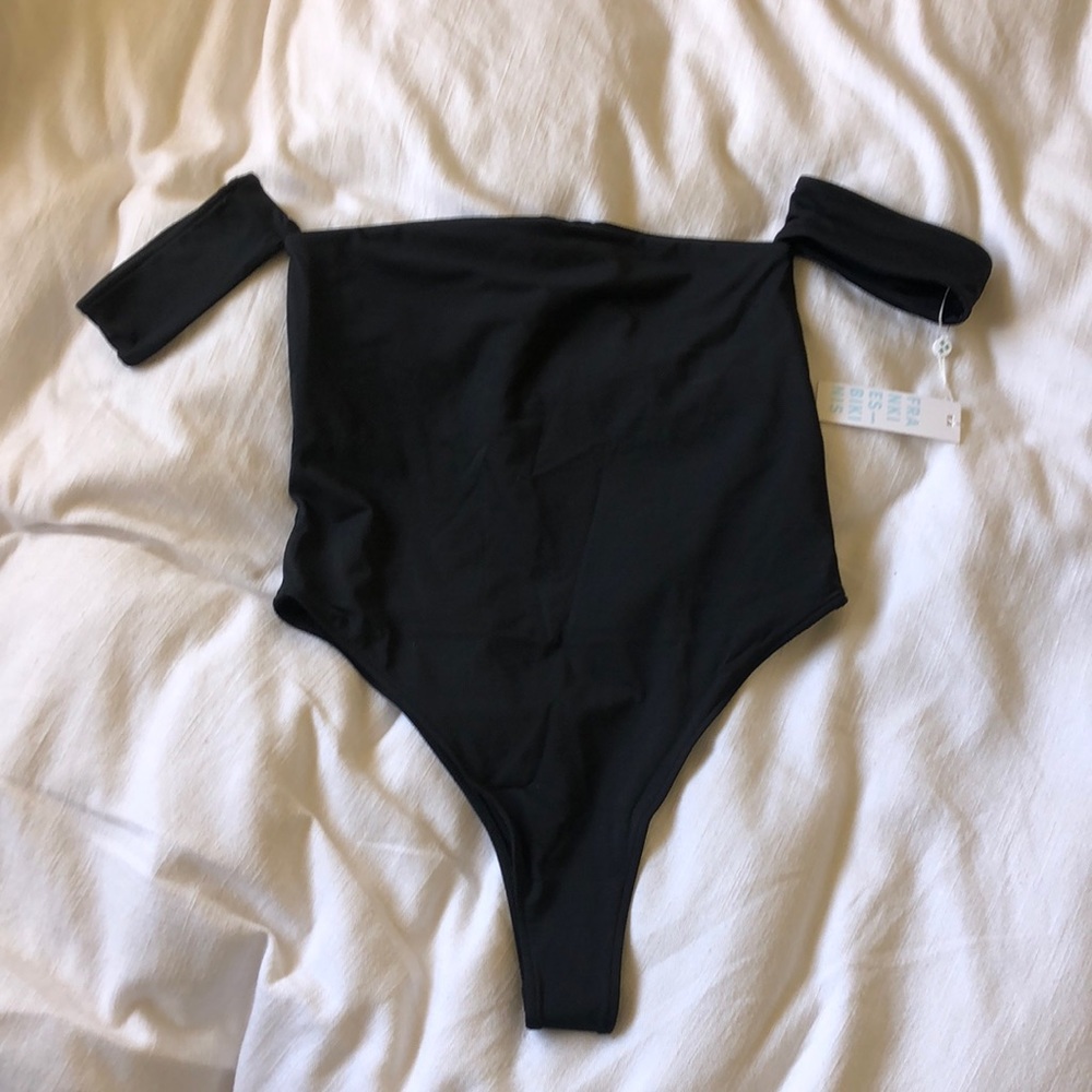Frankie’s bikinis “Every woman” one piece in black